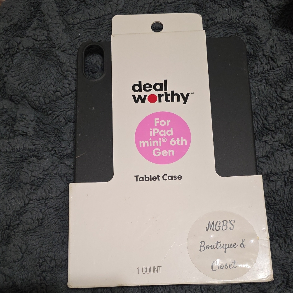 Black Tablet Case for iPad Mini 6th Gen